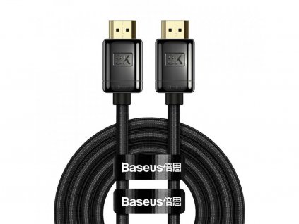 Baseus High Definition Series HDMI 2.1 kabel 8K 60Hz, 3D, HDR, 48Gbps, 2m crni [WKGQ000101]