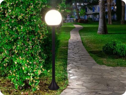 LED VRTNA SVJETILKA 1X E27 IP44