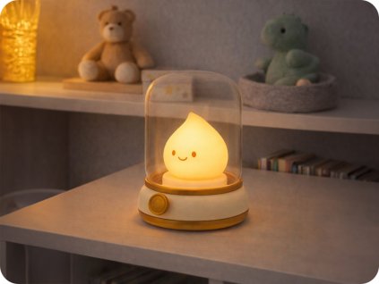 MARY'S noćna lampa PLAMEN 3W, [MW61049]