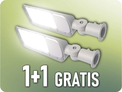 LED ulično svjetlo s podesivim adapterom 30W, 3000lm, SAMSUNG CHIP, 1+1 gratis!