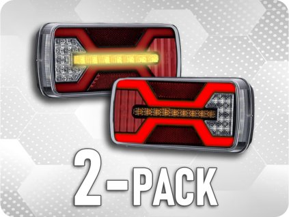 LED STRAŽNJE SVJETLO X-SPIDER/2-PACK!  [L2424]+[L2425]