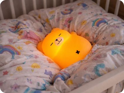 Noćna lampa Hrčući Medvjedić 1.2W, 3000K [MW61641]
