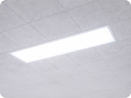 LED panel 120x30cm, 26/36/46W, 3120/4320/5520lm, CCT [SLI035083CCT_PW]