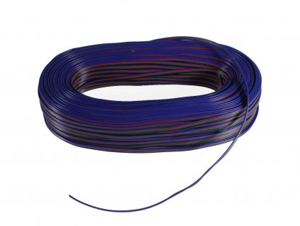 Kabel, RGB, 4-sophy,  4x0,22mm2, 1m [57548]
