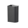 Zidna LED rasvjeta 2xGU10 IP44 aluminij