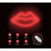 Forever Light Neon LED dekoracija crvene usne [RTV100207]