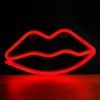 Forever Light Neon LED dekoracija crvene usne [RTV100207]