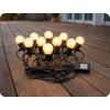 lampa lanac LED žarulja 10x0.5W, 5m, 24V, IP44