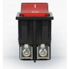 Preklopni prekidač I/O crveni kvadrat 16A/250V [OR-AE-13179/R/B]