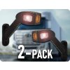 LED gabarit 3xLED 12V/24V IP67 lijevo+desno [L1300, L1301]