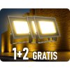 LED reflektor 200W, 1+2 gratis!