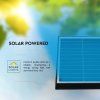 LED solarna ugradbena svjetiljka 2W, 2-PACK!