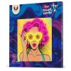 NEON ART LED DEKORACIJA POWER WOMAN USB
