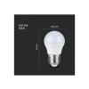 E27 LED žarulja 6,5​​W, 600lm, G45