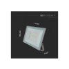 LED reflektor 50W, 4000lm, P65, 110°, bijeli, 1+1 gratis!