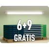 LED prizmatični panel 50W, 6000lm, 150cm, 6+9 gratis!