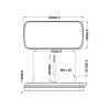 Stražnje LED svjetlo 12/24V, 4 funkcije [L2505]