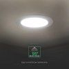 Ugradbeni LED panel s napajanjem, 6W, 630lm, Backlit, okrugli