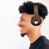 Bežične Bluetooth slušalice, 500 mAh, smeđe