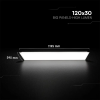LED panel za kasetirani strop 40W, 4800lm, Backlit, 120x30cm, 2+4 gratis!