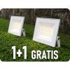 LED reflektor 20W, 1760lm, 4000K, IP65, 110°, bijeli, 1+1 gratis!