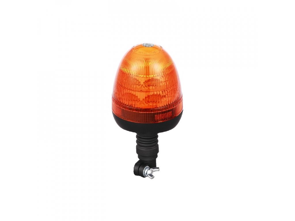 Opozorilni LED svetilnik 16x3W, flex, 12-24V, oranžen