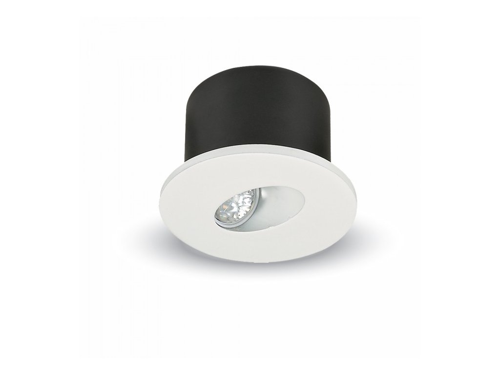LED vgradna svetilka LED SCHEDULE LAMP 3W (120lm), okrogla