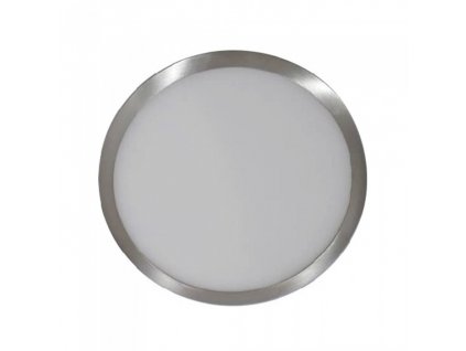 LED vgradna plošča z napajalnikom, 18W (1500Lm), satenast nikelj, okrogla