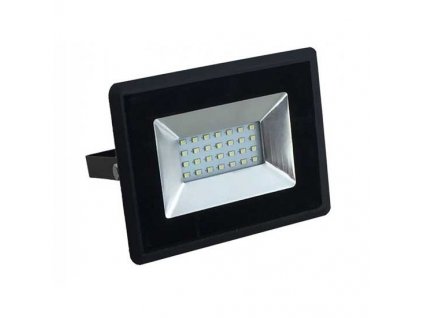 20W LED reflektor serije E SMD, črn, zelena svetloba