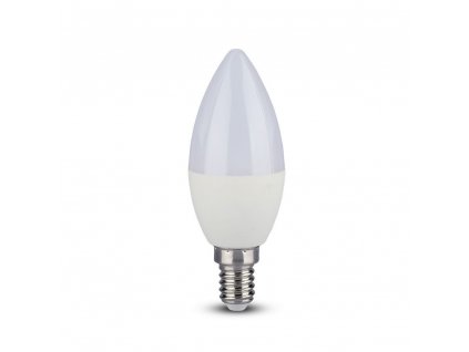 LED žarnica E14, RGB+6400K, 3,5 W (320 lm), RF krmiljenje, sveča