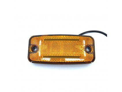 Stranska označevalna luč, jantarna, 12/24V [L1904]