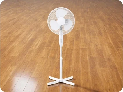 Stoječi ventilator 40W, Ø40cm, največja višina 1,2m