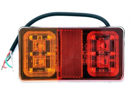 Zadnja 16xLED zadnja luč za tovornjake, 12-24V, leva/desna [L2295]