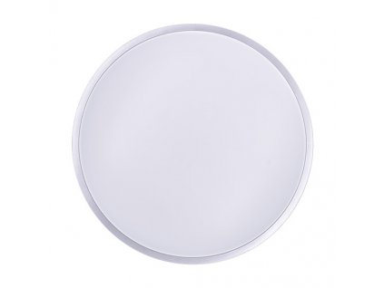 Solight LED stropna svetilka Silver, okrogla, 24W, 1800lm, daljinski upravljalnik, 3000K-6500K [WO761]