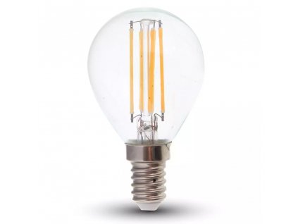 Retro LED žarnica E14, 6W, 600lm, 300°, P45