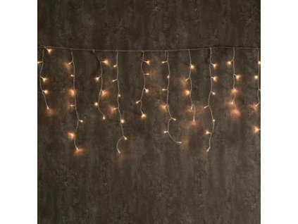 LED Rain, 3m, 144LED, 24x veja, dolžina veje 60cm, 8 funkcij, z adapterjem, IP44, topla bela [X08144122]