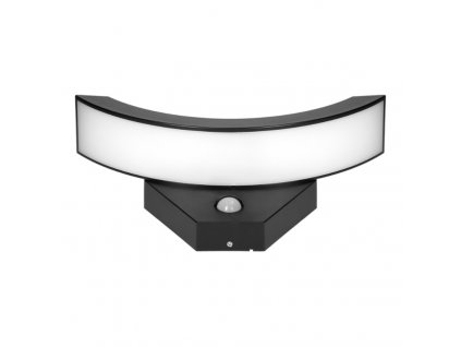 Vrtna svetilka SPINEL s senzorjem PIR, 10W, 750LM, 4000K, IP54, črna [AD-OP-6119BLPMR4]