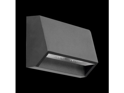 Zunanja LED stenska svetilka ENYE LED 1,5W, 60lm, IP65, 4000K, siva [AD-OP-6190L4]