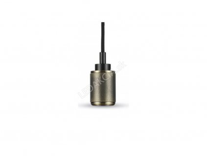 Bronasto držalo za žarnice E27, 2 kroga