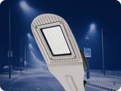 LED ulična lampa 50W (4000lm), siva