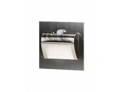 LED stopniščna luč s PIR in senzorjem mraka 1,5W, 30lm, 12V, saten, 4000K [AD-OS-6164LR4/N]