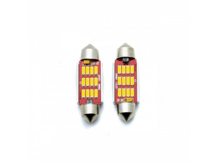 epl307 diody led 39mm 12 smd 4014 canbus 2 pcs