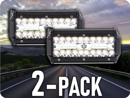 LED delovna luč 30W, 2600LM, 12V/24V, IP67/2-PACK! [LB0087]