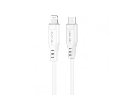 Acefast kabel USB-C -> Lightning, MFi, 1,2 m največ 30 W največ 3A bela [C3-01 w]