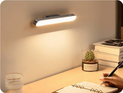 Baseus LED polnilna svetilka z upravljanjem na dotik 5W, 5V, bela [DGXC-02]