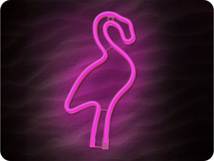 Forever light Neon LED dekoracija FLAMINGO 3xAA/USB [RTV100299]