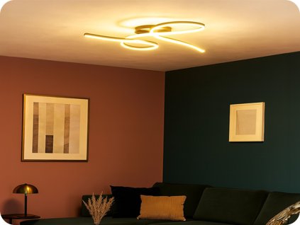 Dizajn LED svetilka 24W, 2560LM, črna, IP20, 3000K