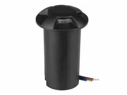 v tac 1w dc12v kulteri 4 iranyu talajlampa fekete ip67 hideg feher sku 211472