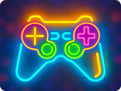 Neolia Neon LED dekoracija JOYSTICK večbarvna, zatemnitev, USB [RTV100475]