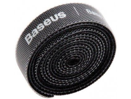 Baseus Velcro organizator kablov 1m, črn [ACMGT-E01]